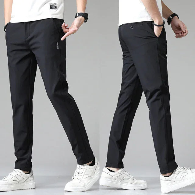 RICCARDO | PANTALONE SLIMFIT ULTRA LEGGERO PER ESTATE E SPORT