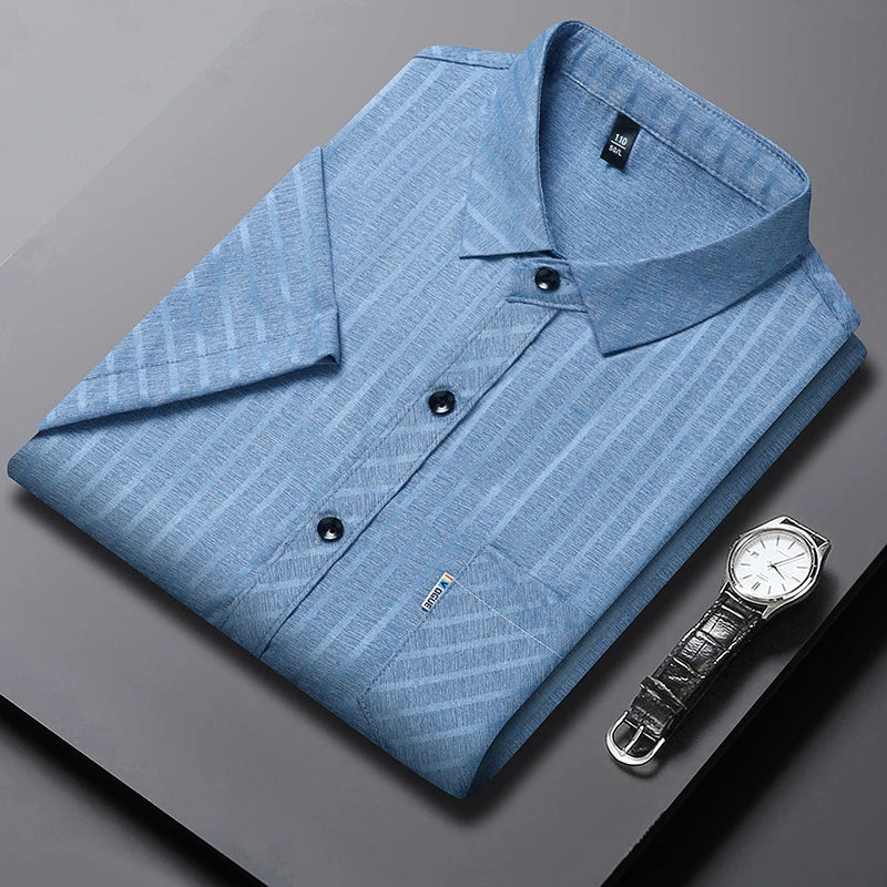 ROSSI ROMA | POLO BUSINESS CON DETTAGLIO A RIGHE