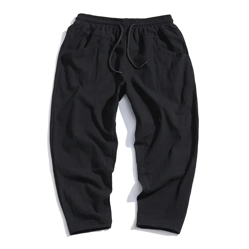 Taro | Pantaloni in Cotone e Lino