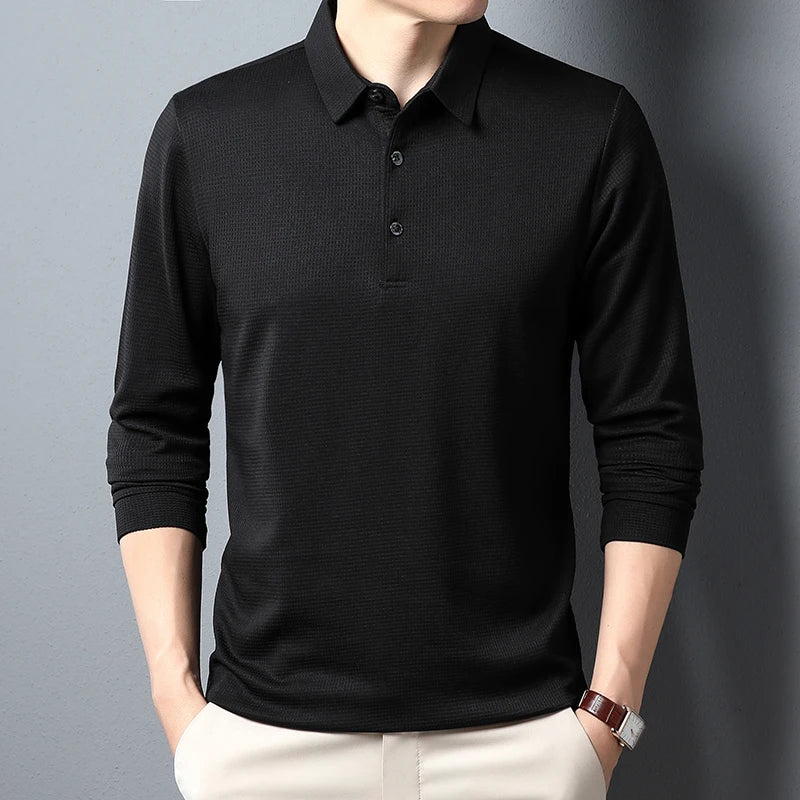ALESSANDRO  |  POLO BUSINESS-CASUAL A MANICHE LUNGHE
