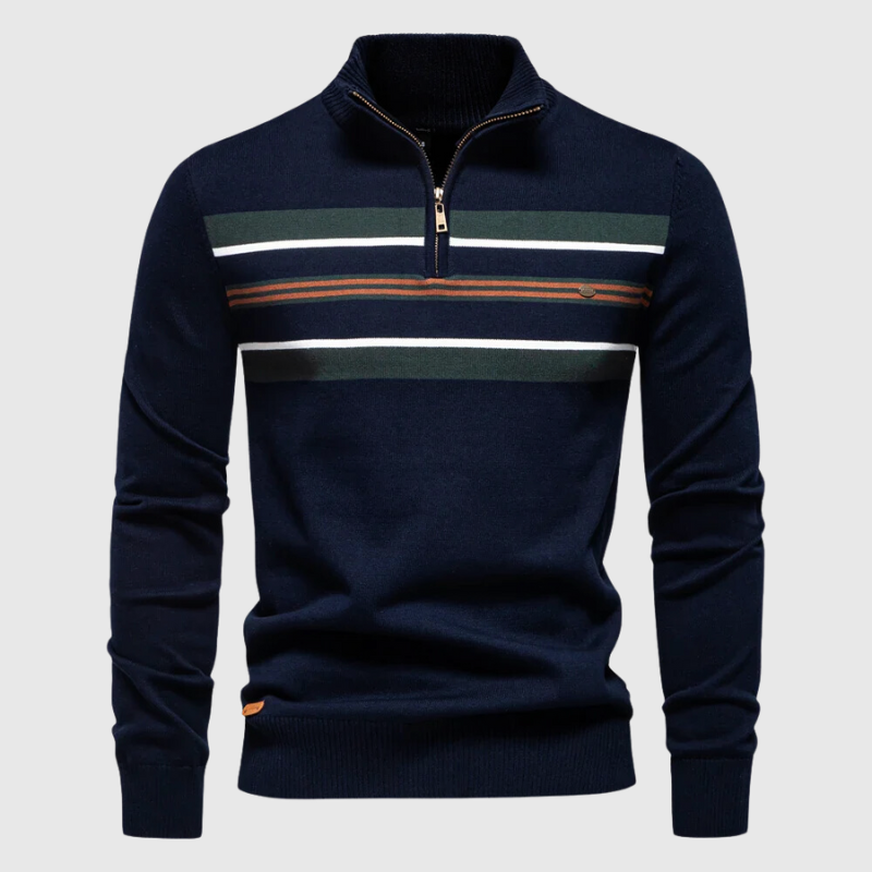 Leni | Maglia a Righe in Cotone Morbido