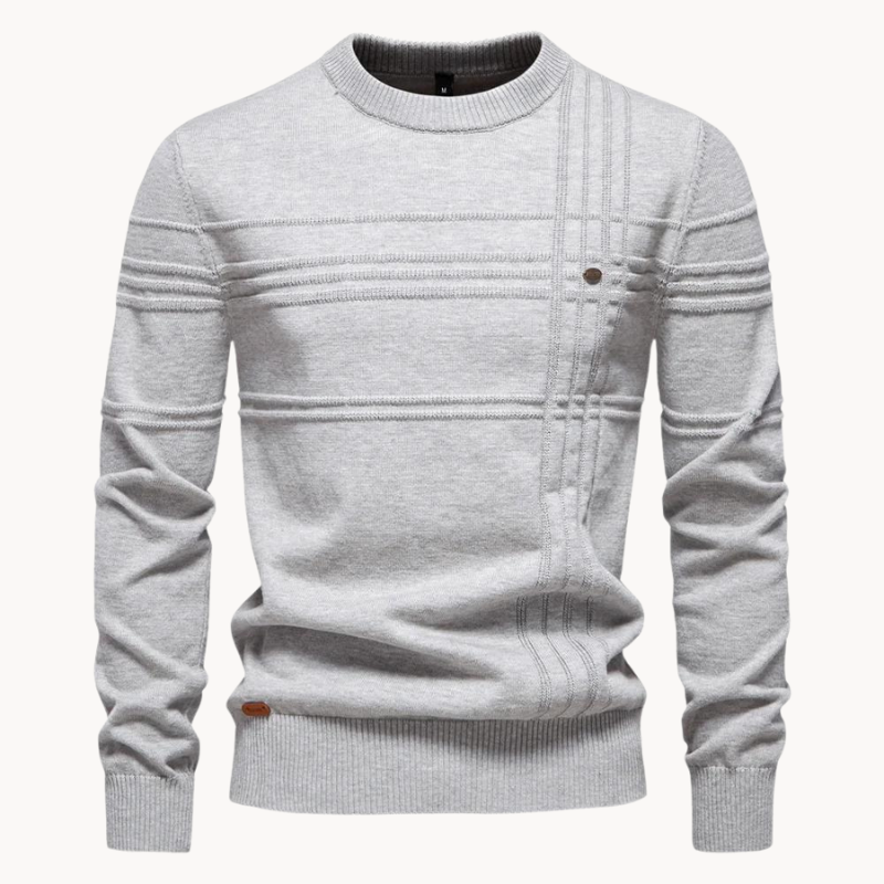 ROSSI ROMA™ | MAGLIA DA UOMO CON DISEGNO A QUADRI