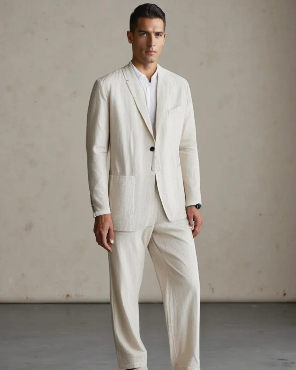 ROSSI ROMA | SET DI LINO ELEGANTE
