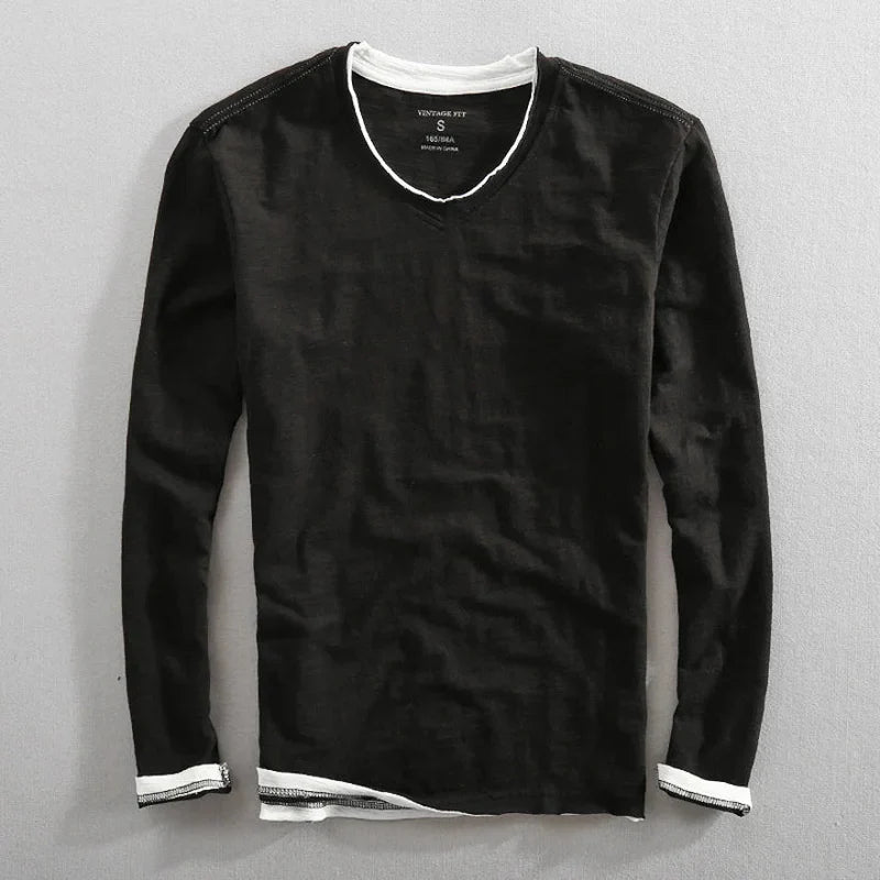 ROSSI ROMA™ | CAMICIA A MANICHE LUNGHE IN COTONE