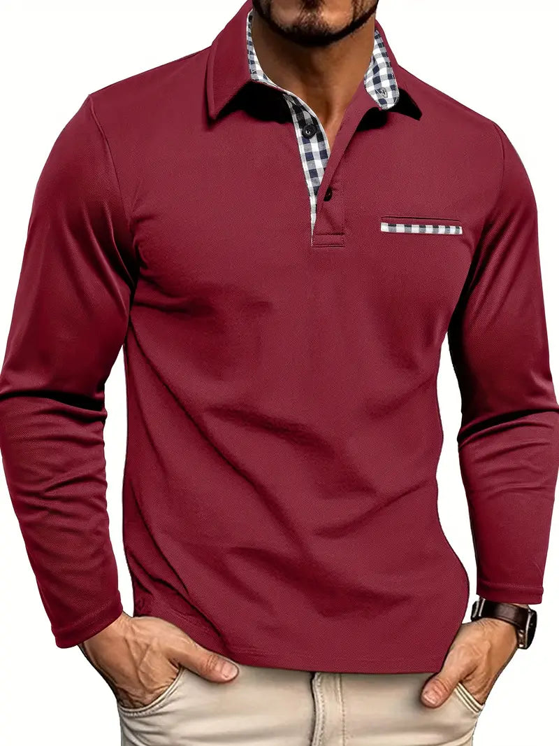 Rossi Roma | Polo a maniche lunghe