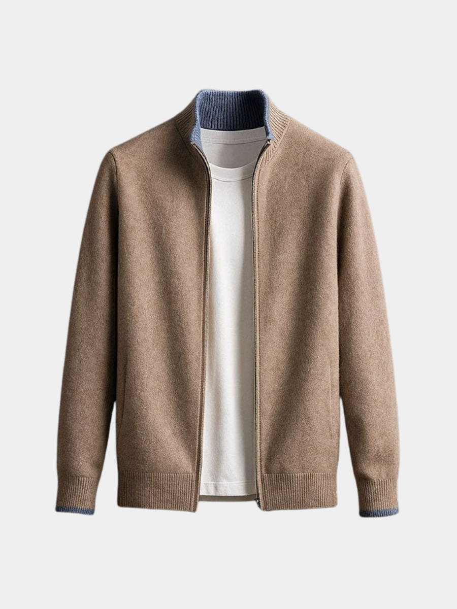 ROSSI ROMA | MAGLIA ZIP DA UOMO