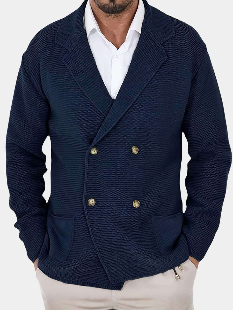 ROSSI ROMA | CARDIGAN ELEGANTE IN MAGLIA DA UOMO