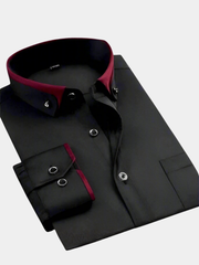 ROSSI ROMA | CAMICIA CLASSICA A MANICHE LUNGHE