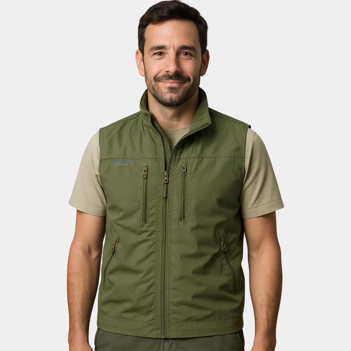 CASPER | GILET CARGO TRASPIRANTE CON TASCHE MULTIPLE