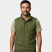 CASPER | GILET CARGO TRASPIRANTE CON TASCHE MULTIPLE