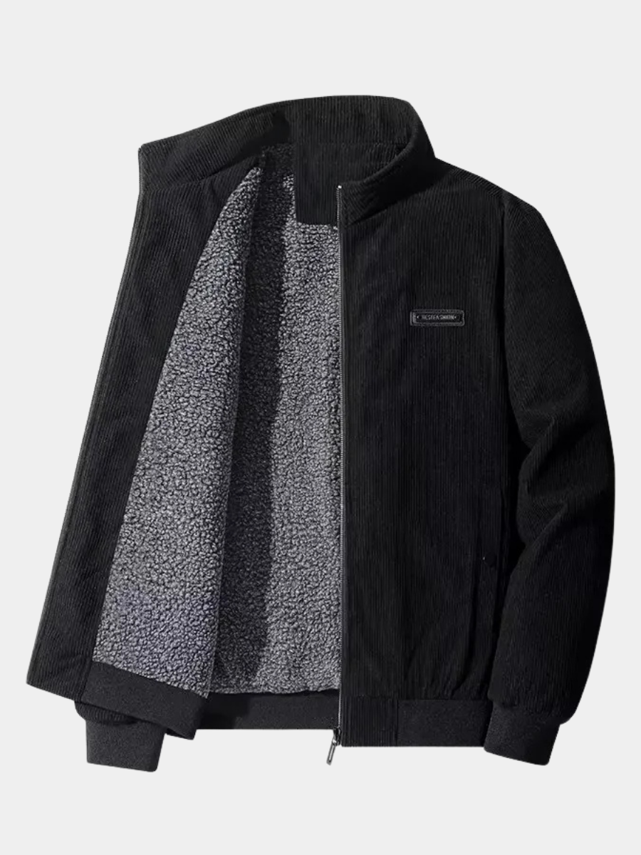 ROSSI ROMA | GIACCA IN CORDUROY CON FODERA IN PILE