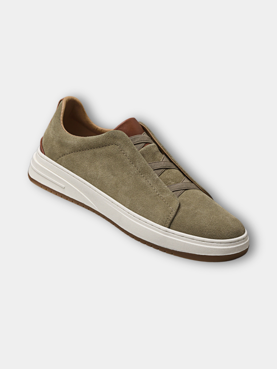 ROSSI ROMA | SCARPE SLIP-ON IN CAMOSCIO PER UOMO