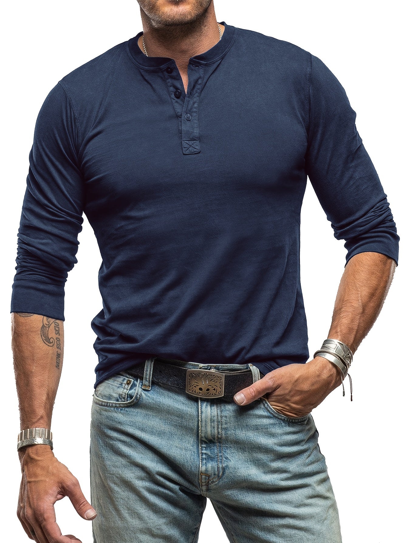 EDGARDO | CAMICIA VINTAGE A MANICHE LUNGHE