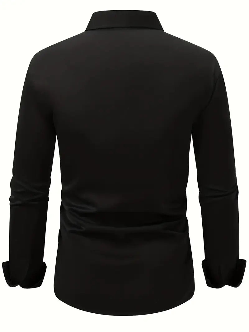 ROSSI ROMA™ | CAMICIA TRASPIRANTE A MANICHE LUNGHE