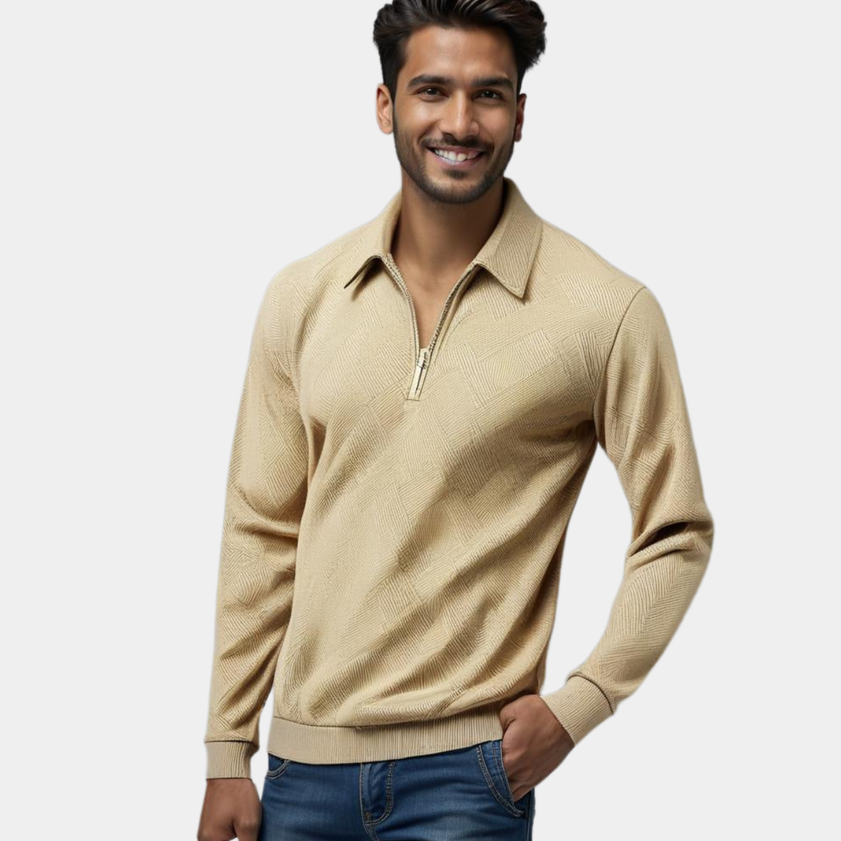 LAZZARO | PULLOVER ELEGANTE CON COLLETTO