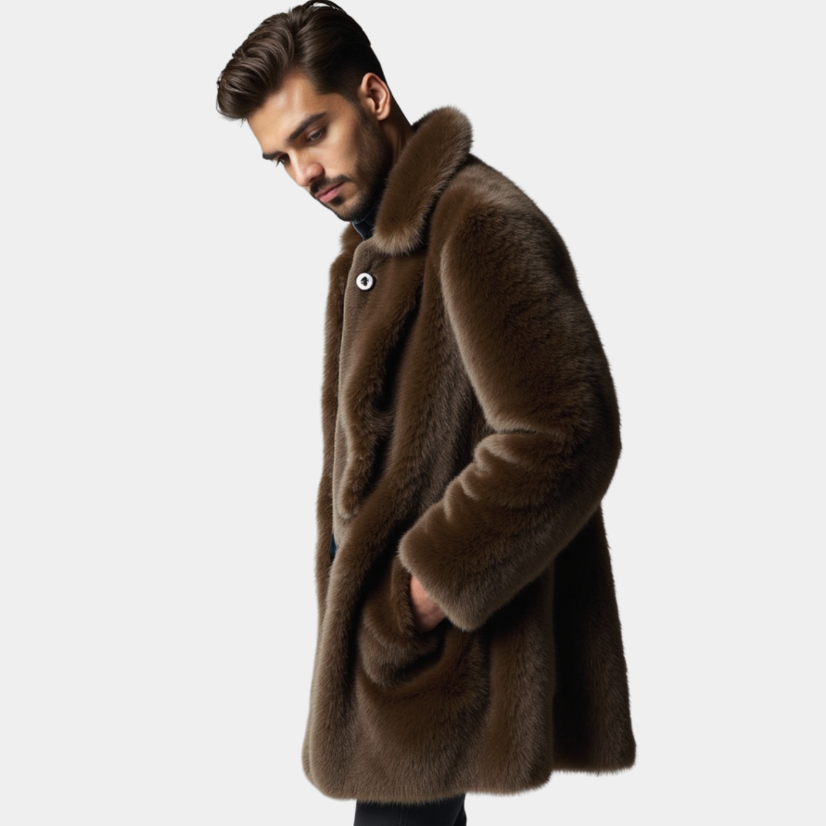 ADRIANO | CAPPOTTO CORTO DI LUSSO IN PELLICCIA DI VISONE