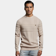 ALESSANDRO | ELEGANTE MAGLIONE DA UOMO LAVORATO A MAGLIA