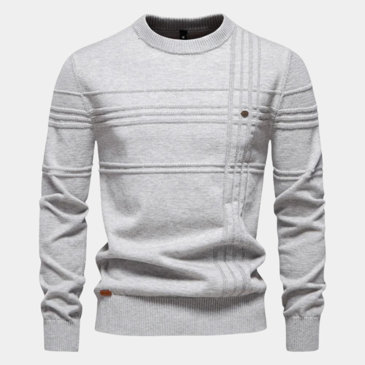 ROSSI ROMA™ | MAGLIA DA UOMO CON DISEGNO A QUADRI