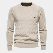 ROSSI ROMA™ | MAGLIA DA UOMO CON DISEGNO A QUADRI