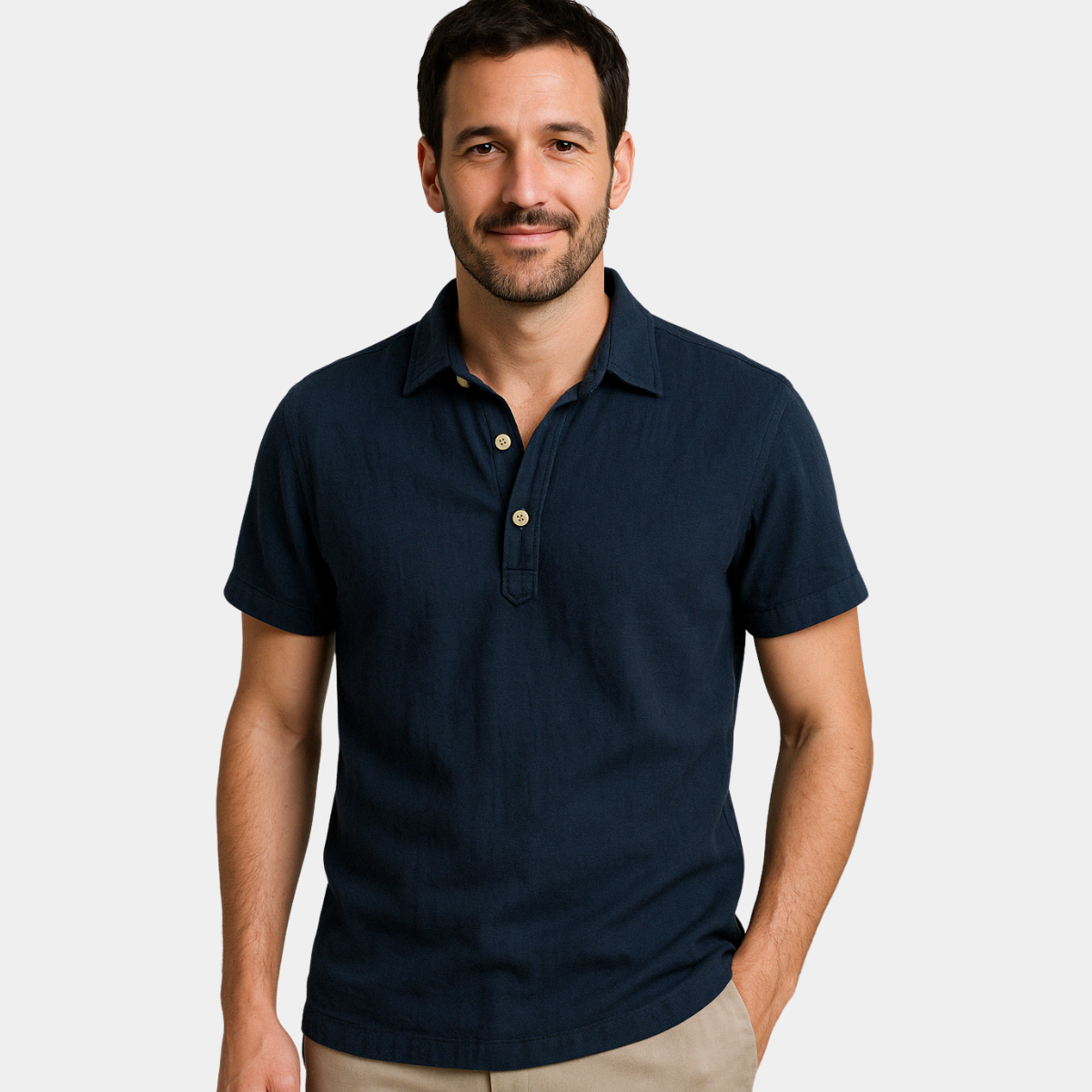 MASSIMO | POLO ESTIVA IN LINO