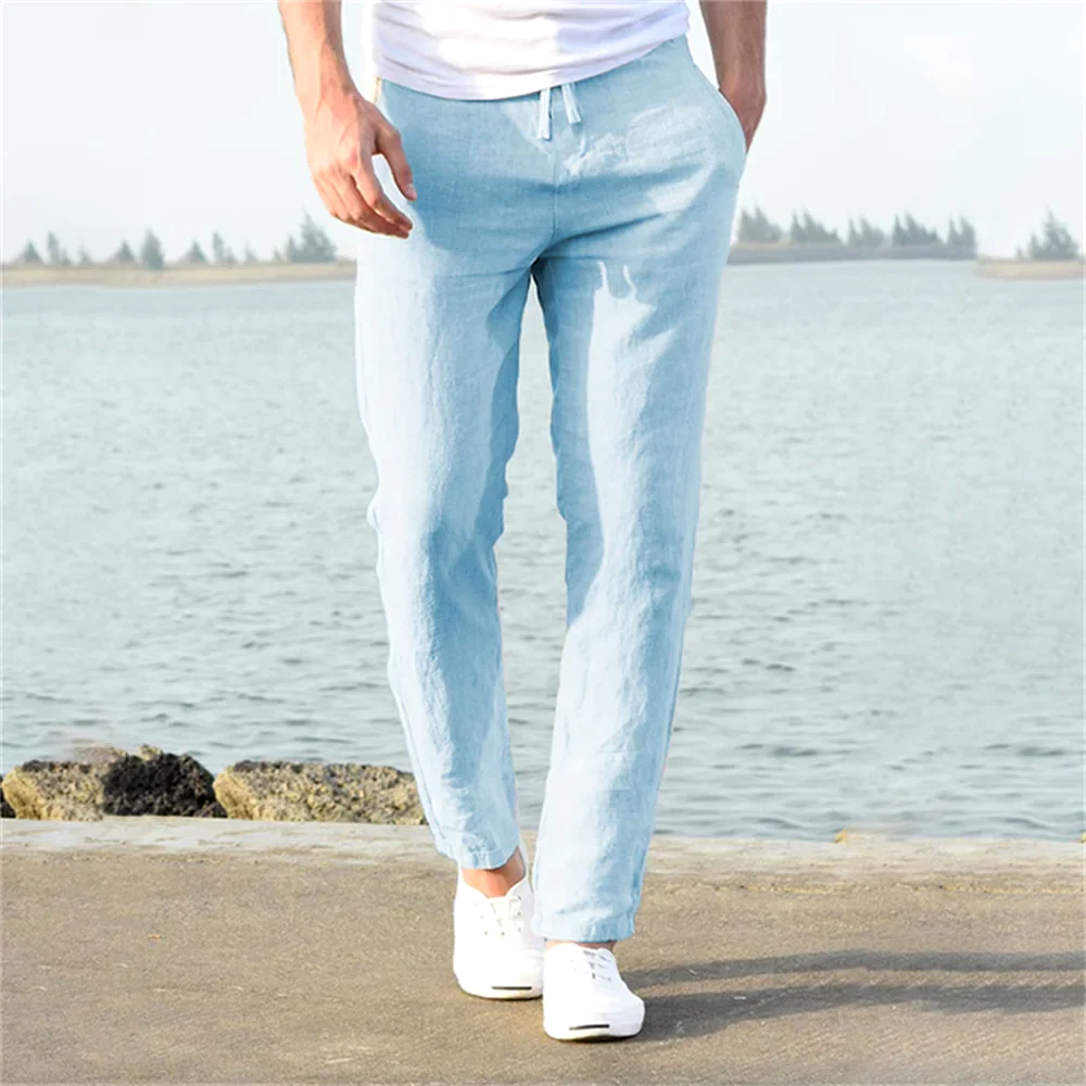 GIULIO | PANTALONI LEGGERI IN LINO