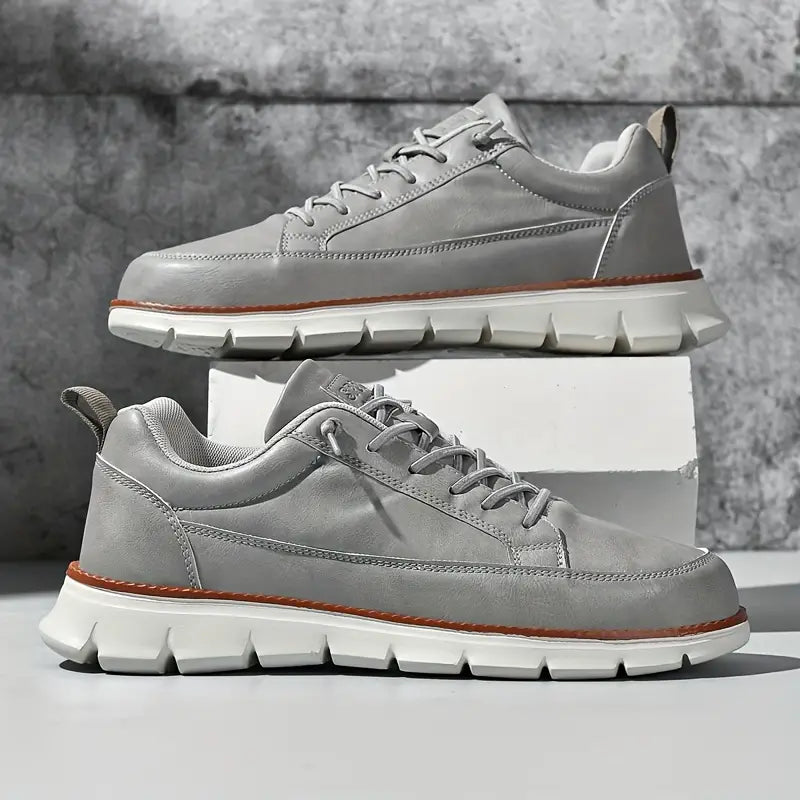 FELICE | SNEAKERS IN PELLE CON COMFORT ORTOPEDICO