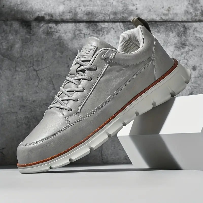 FELICE | SNEAKERS IN PELLE CON COMFORT ORTOPEDICO