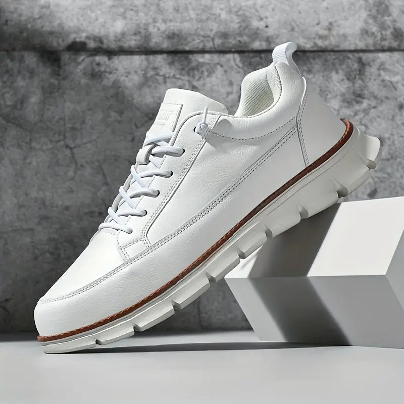 FELICE | SNEAKERS IN PELLE CON COMFORT ORTOPEDICO
