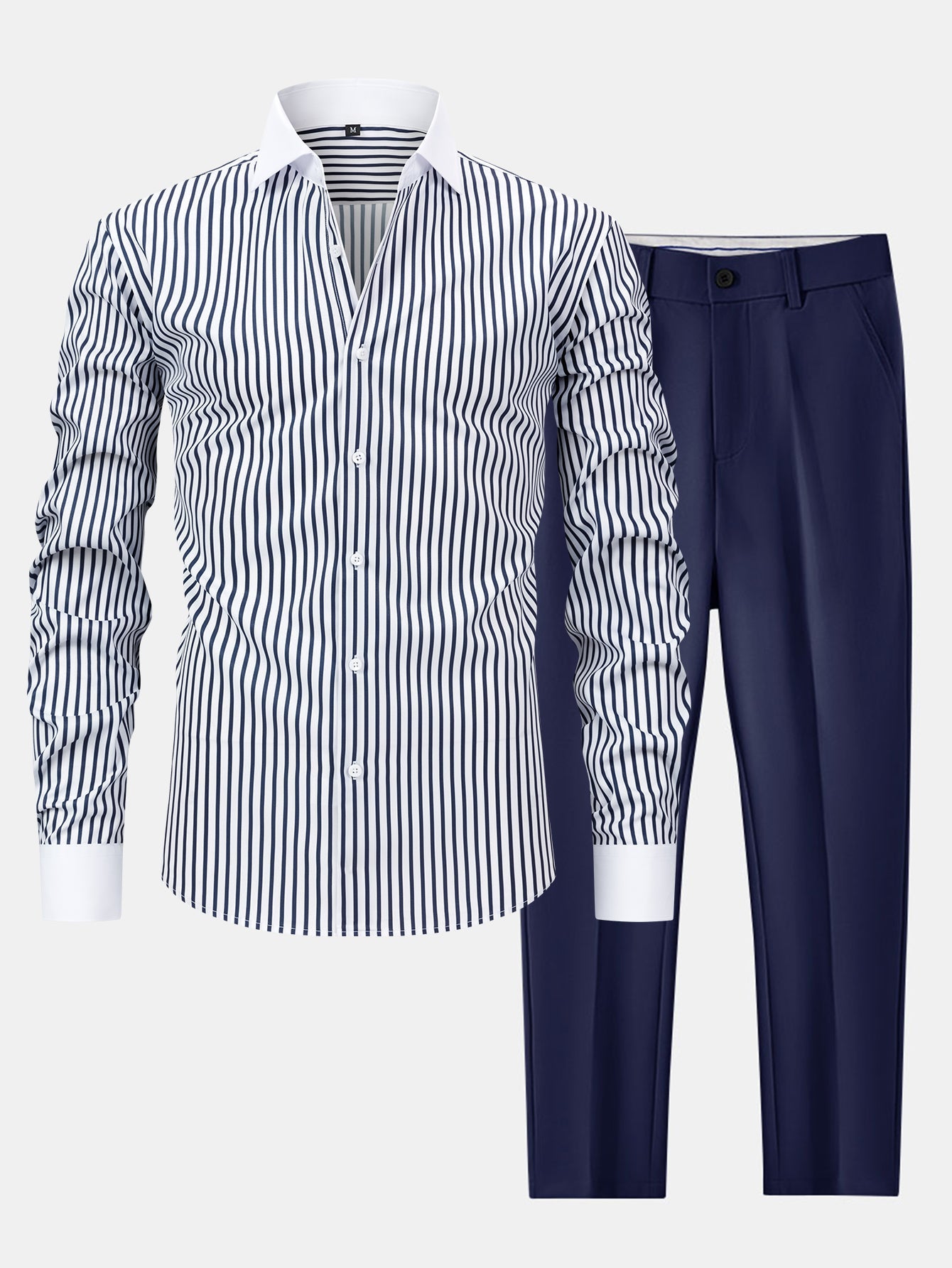 CAMICIA WINCHESTER A RIGHE & PANTALONI SLIM FIT