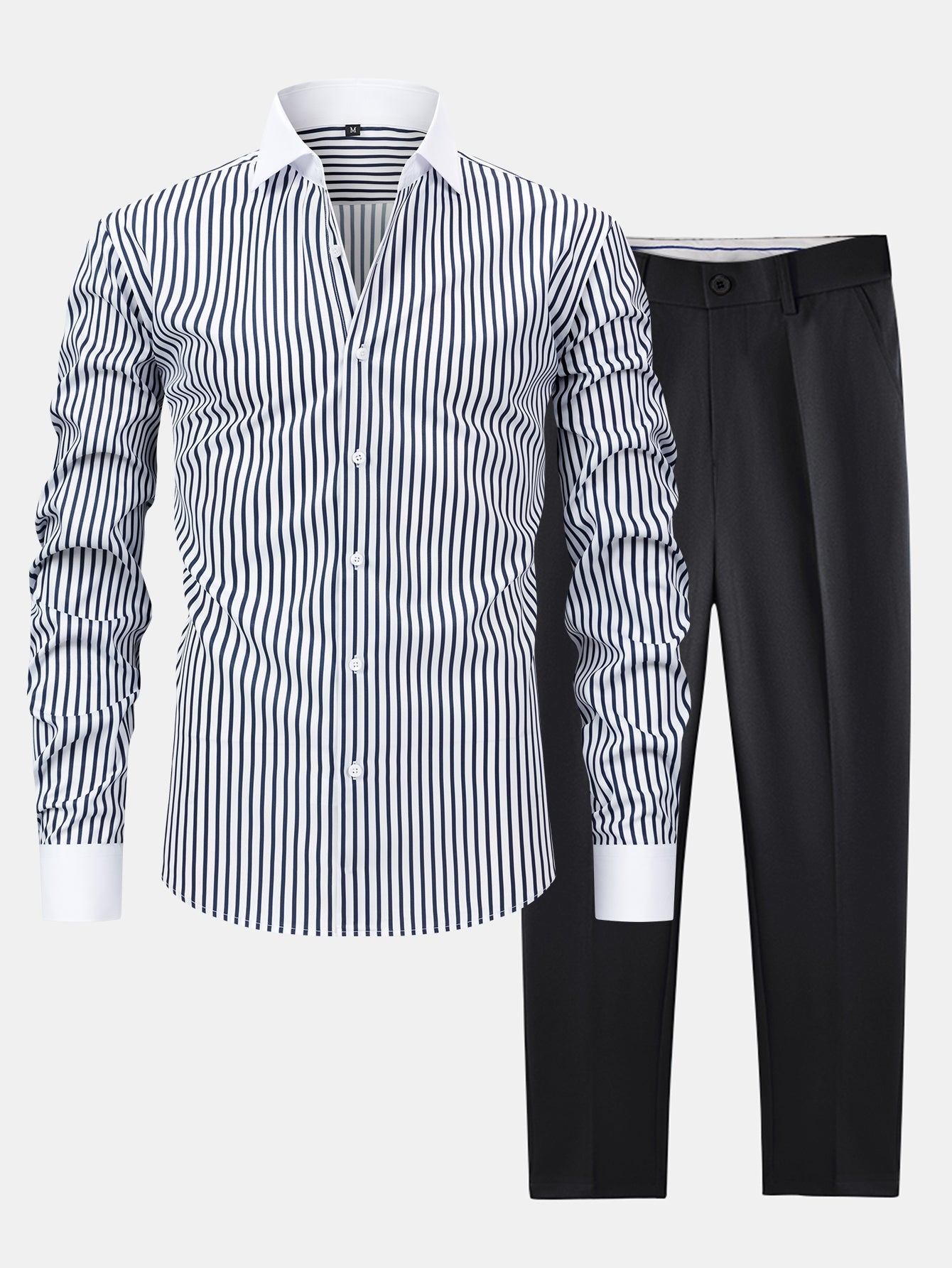 CAMICIA WINCHESTER A RIGHE & PANTALONI SLIM FIT