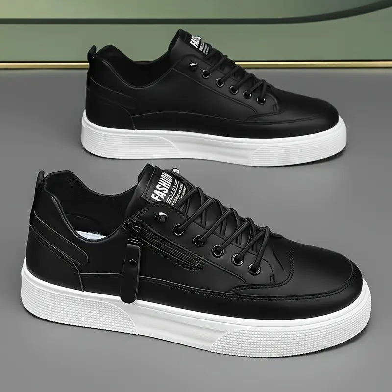 CIRO | SNEAKERS IN PELLE CON DETTAGLIO ZIP