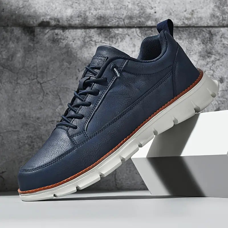 FELICE | SNEAKERS IN PELLE CON COMFORT ORTOPEDICO