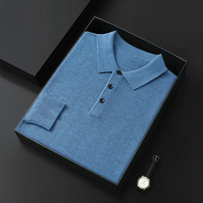GENNARO | POLO IN 100% LANA MERINO