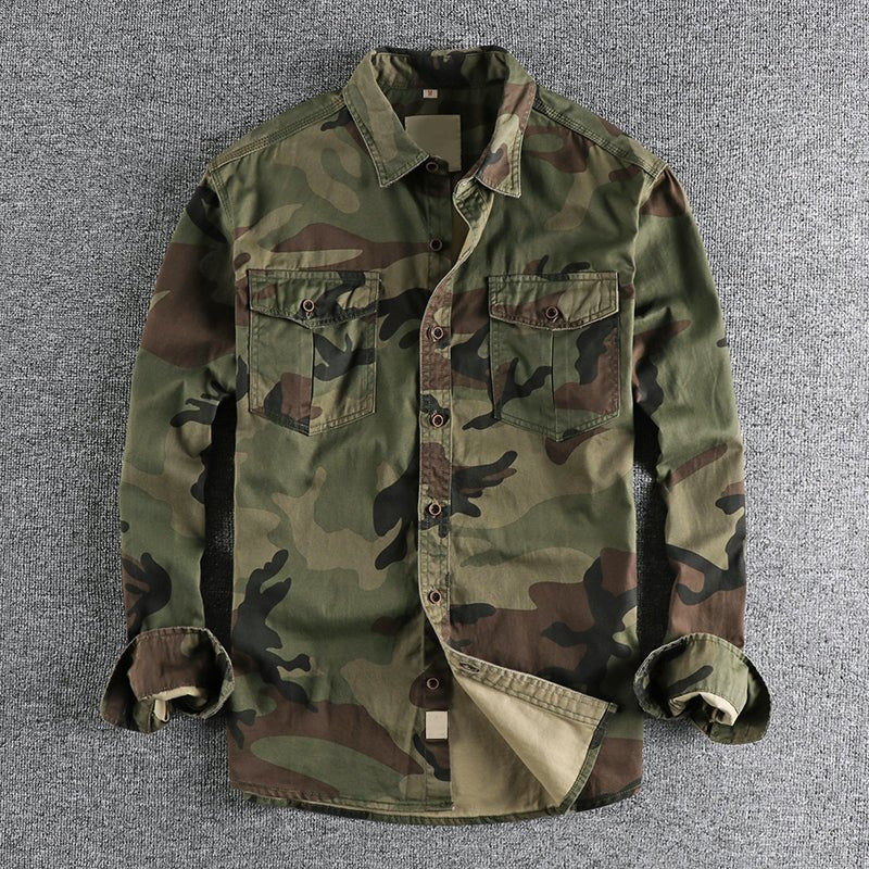 DEAN | CAMICIA CAMOUFLAGE DA UOMO