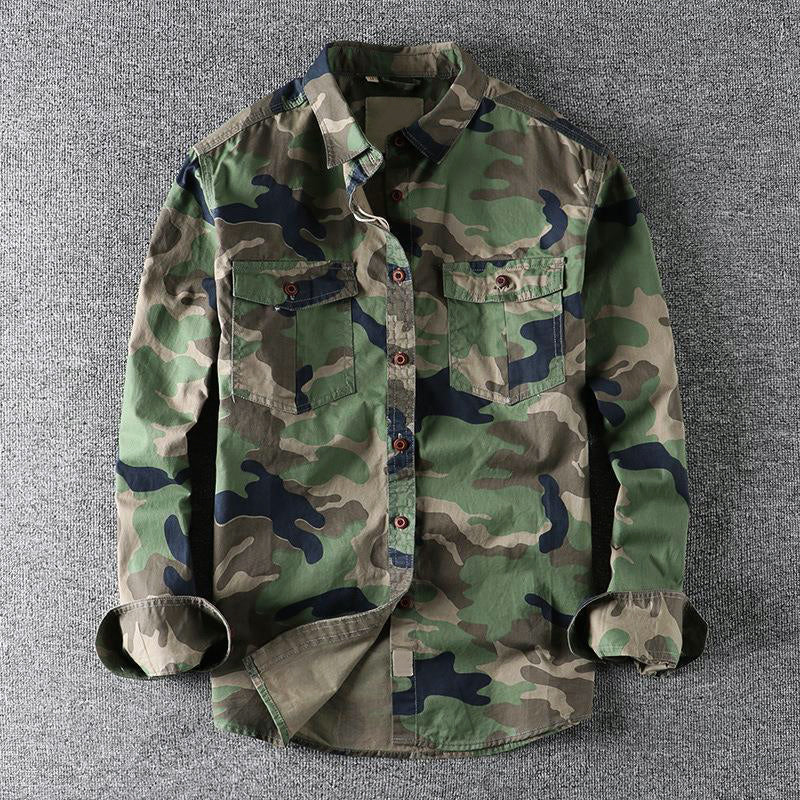 DEAN | CAMICIA CAMOUFLAGE DA UOMO