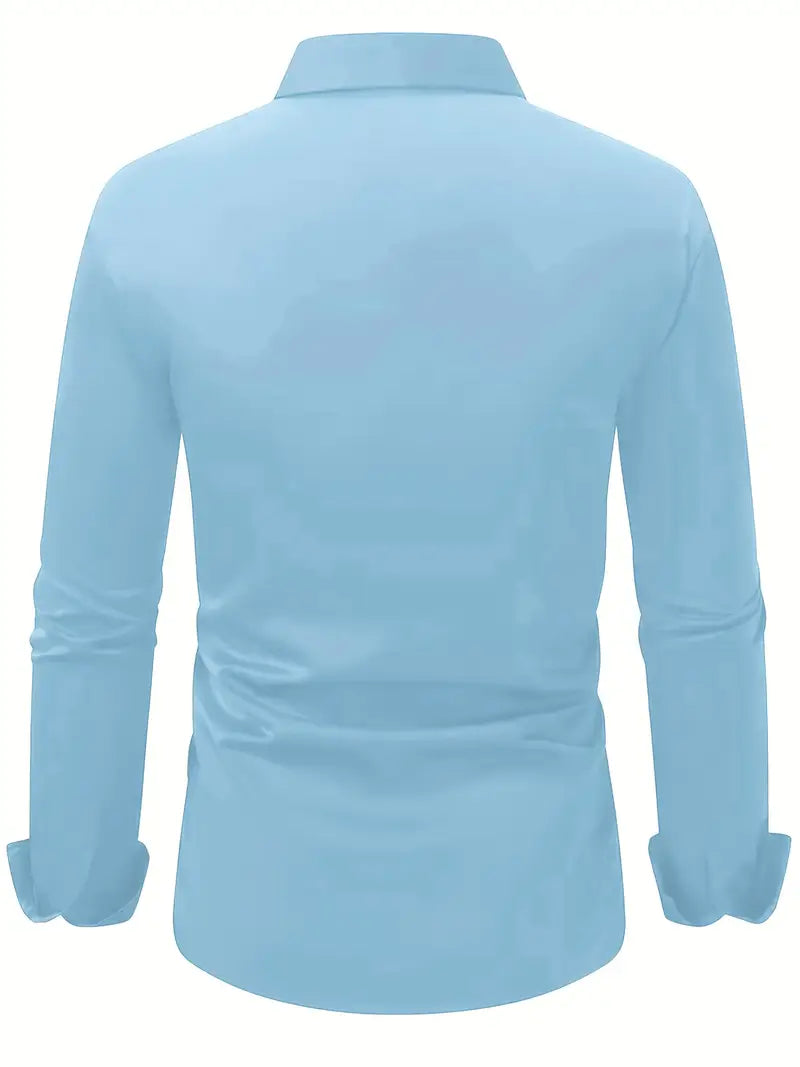 ROSSI ROMA™ | CAMICIA TRASPIRANTE A MANICHE LUNGHE