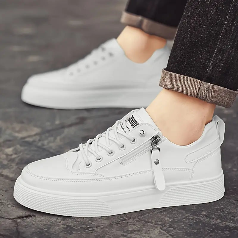 CIRO | SNEAKERS IN PELLE CON DETTAGLIO ZIP