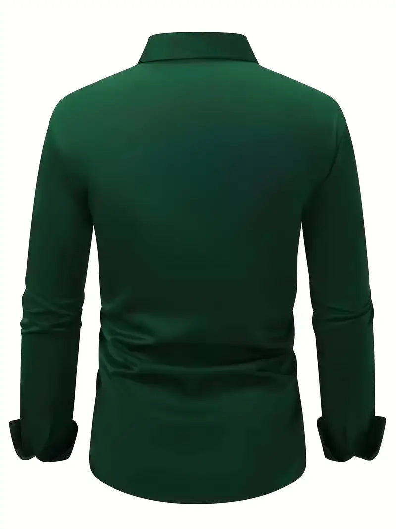 ROSSI ROMA™ | CAMICIA TRASPIRANTE A MANICHE LUNGHE