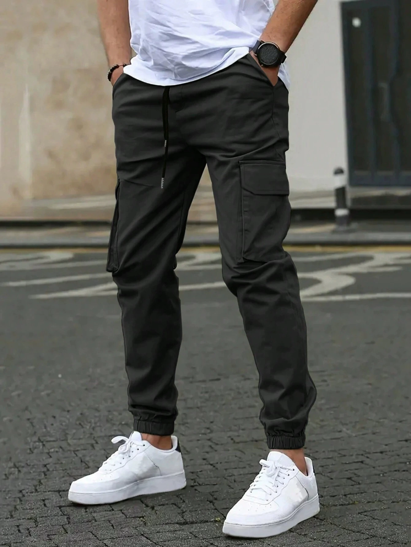 DAVIDE | PANTALONI CARGO JOGGER DA UOMO