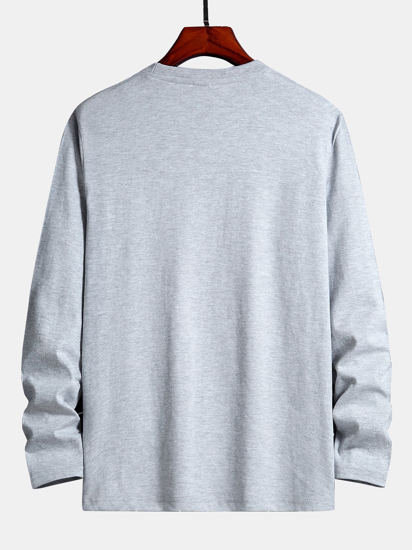T-SHIRT A MANICHE LUNGHE IN COTONE