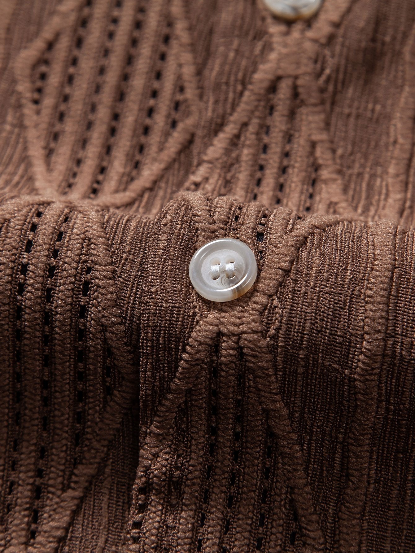 CAMICIA CUBANA JACQUARD GEOMETRICA & PANTALONI DRITTI IN LINO