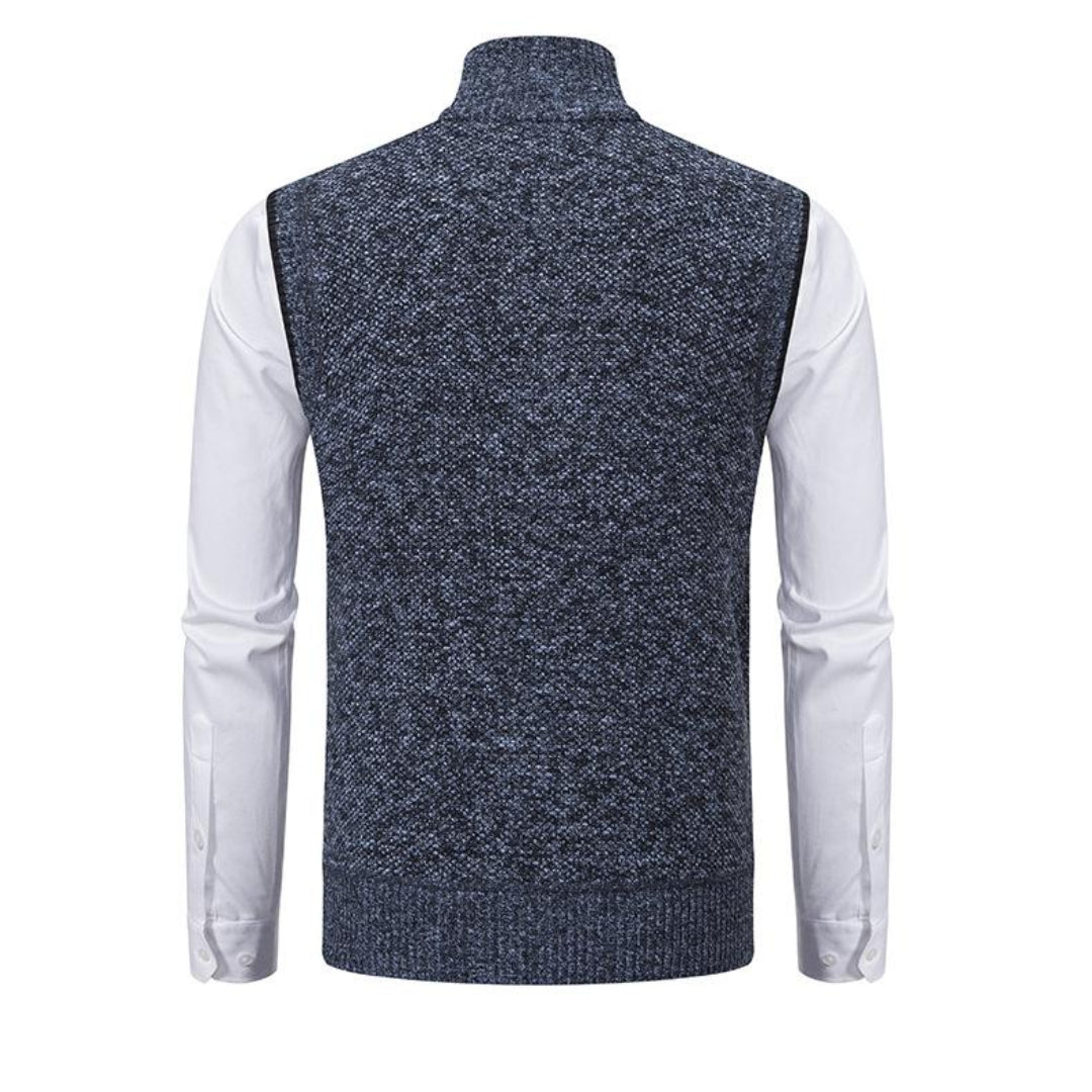 ROSSI ROMA | GILET IN MAGLIA CLASSICO
