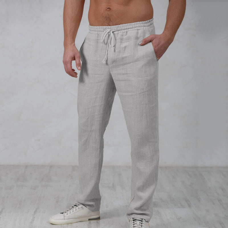 GIORGIO | PANTALONE DI LINO LEGGERO DA UOMO