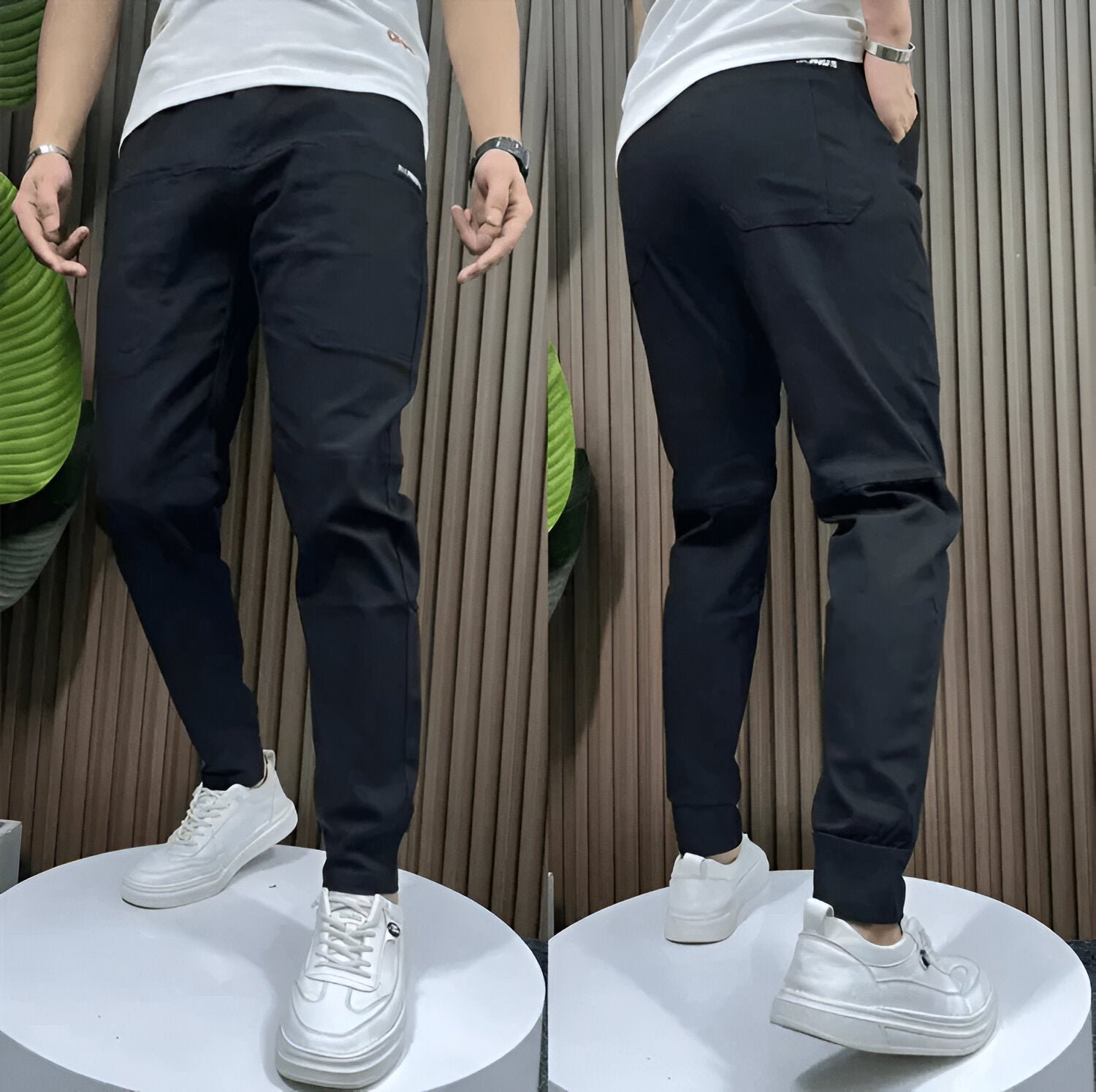 CLAUDIO | PANTALONE CARGO STRETCH PREMIUM