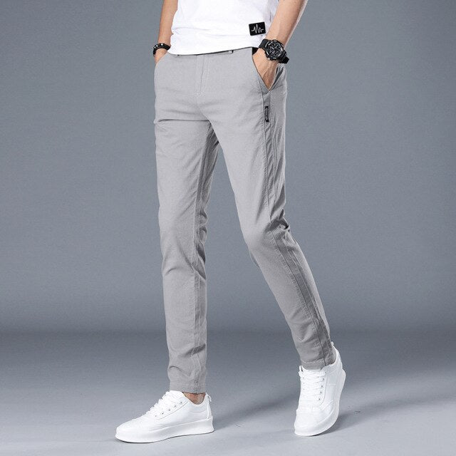 Beau | Pantaloni Sartoriali in Cotone Leggero