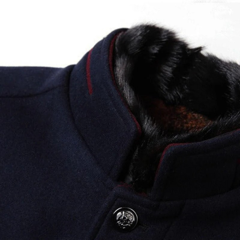 ROSSI ROMA | CAPPOTTO IN MISTO LANA DA UOMO