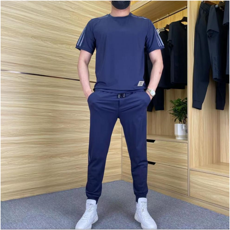 ROSSI ROMA | COMPLETO DA UOMO IN MATERIALE DI LUSSO CON STRETCH