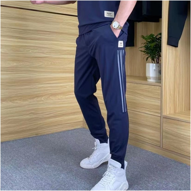 ROSSI ROMA | COMPLETO DA UOMO IN MATERIALE DI LUSSO CON STRETCH
